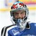 Robert Mayer, #34 of the Saint John Sea Dogs, looks on. Kathryn Titus can associate players of the Saint John Sea Dogs with their numbers.